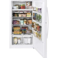 GE Appliances GE 17 Cu Ft Freezer , Vertical, 33