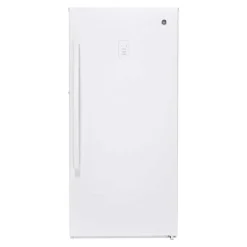 GE Appliances GE 14 Cu Ft Freezer , Vertical, 30" - FUF14SMRWW White Outlet