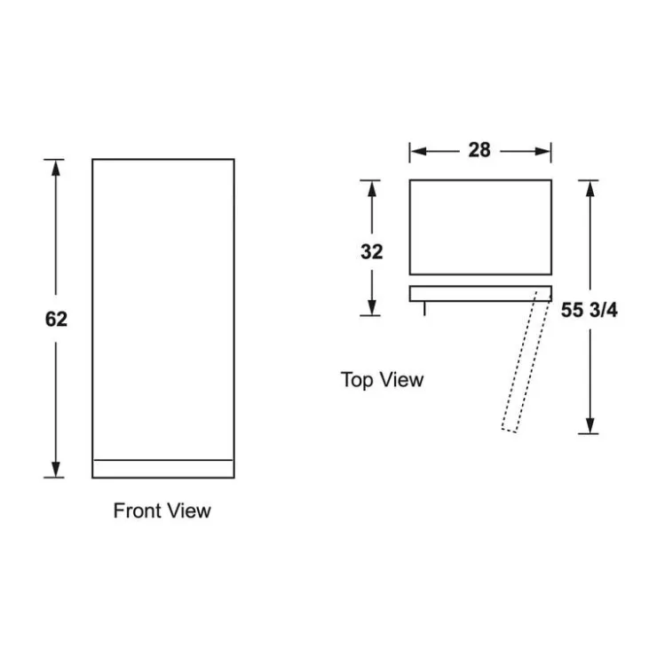 GE Appliances GE 14 Cu Ft Freezer , Vertical, 30" - FUF14SMRWW White Outlet