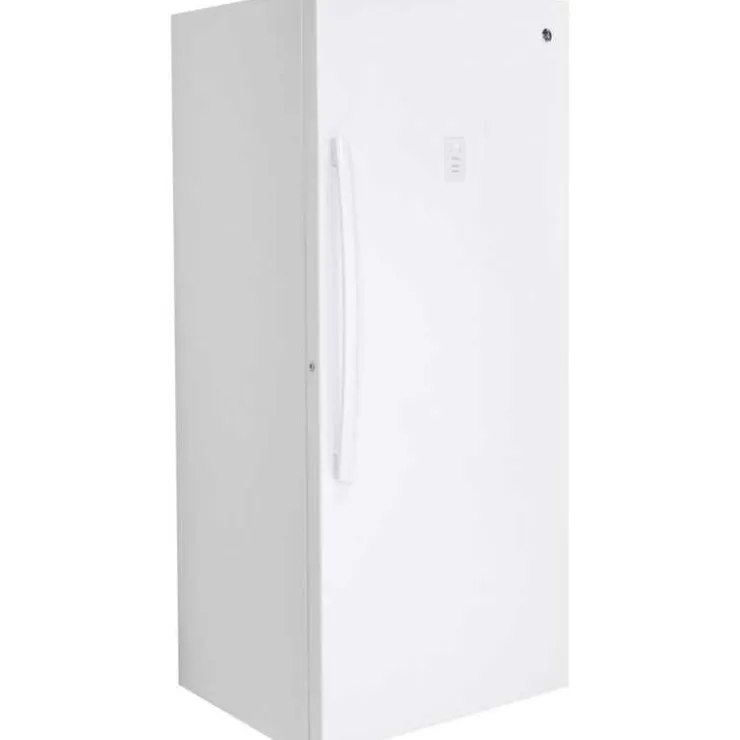 GE Appliances GE 21,7 Cu Ft Freezer , Vertical, 33" - FUF21DLRWW White New