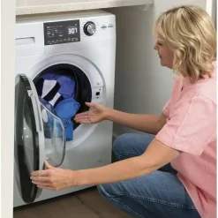 GE Appliances GE 2 in 1 dryer washer, , 24'', Front-Load - GFQ14ESSNWW White Best