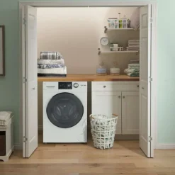 GE Appliances GE 2 in 1 dryer washer, , 24'', Front-Load - GFQ14ESSNWW White Best