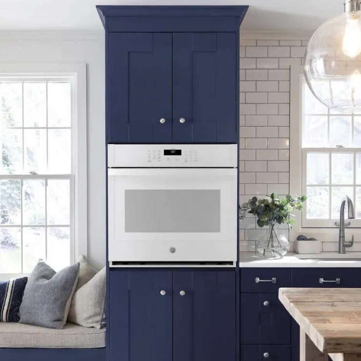 GE Appliances GE 27 In Built-In Wall Oven 27" Electric - JKS3000DNWW White Discount