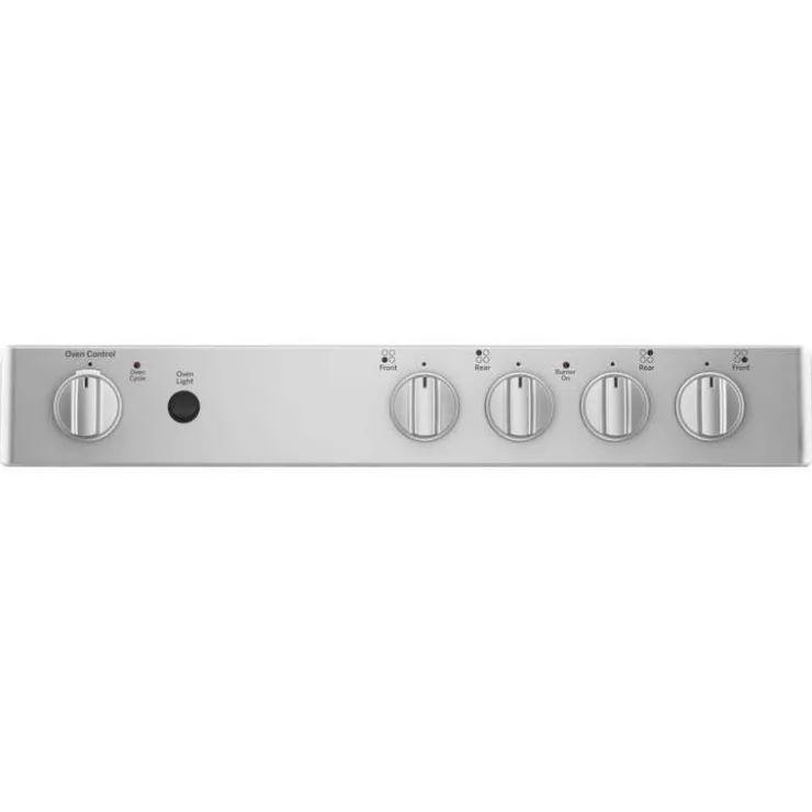 GE Appliances GE 24 In Range 24" Electric Glass-Ceramic - JCAS640RMSS Stainless Steel Best