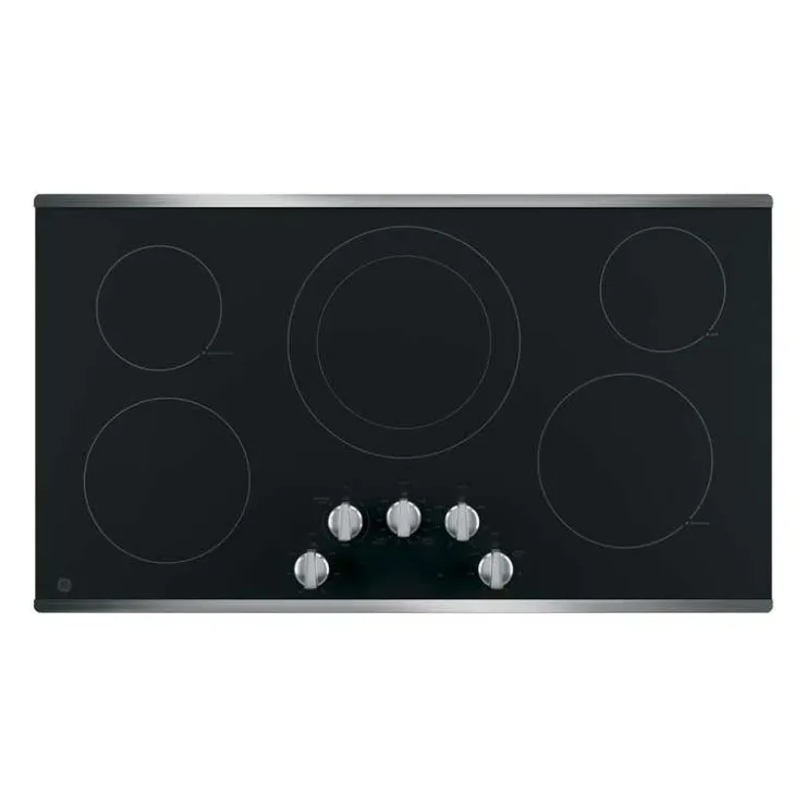 GE Appliances GE Cooktop Glass-Ceramic 36" Electric - JP3036SLSS black Online