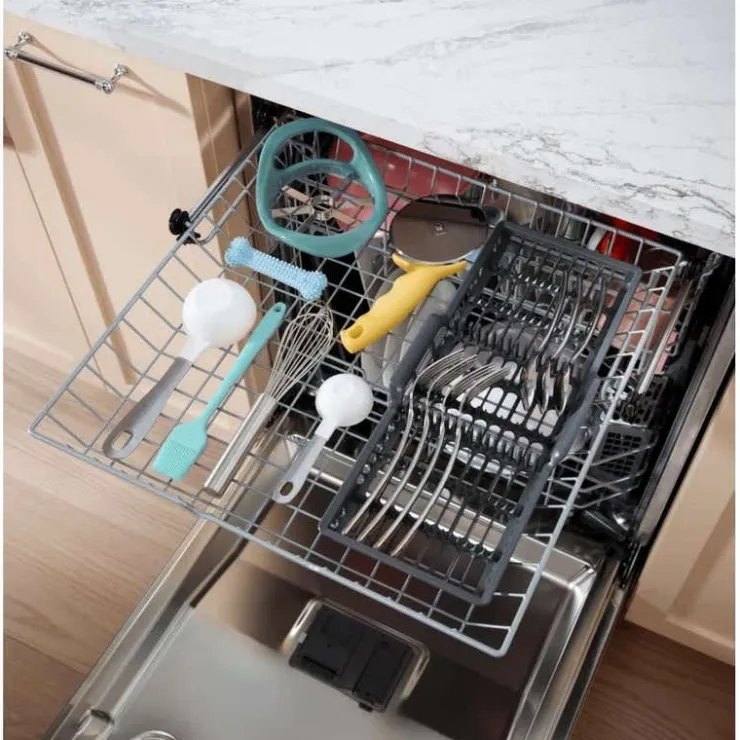 GE Appliances GE Dishwasher Built-In 24" 45dB - GDT670SMVES Slate Outlet