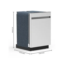 GE Appliances GE Dishwasher Built-In 24" 50dB - GBT500SSVSS Stainless Steel Hot