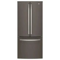 GE Profile 20.8 Cu Ft 30 In Refrigerator Bottom Freezer, French door - PNE21NMLKES Slate Sale