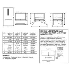 GE Profile 20.8 Cu Ft 30 In Refrigerator Bottom Freezer, French door - PNE21NMLKES Slate Sale