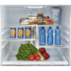 GE Profile 20,8 Cu Ft 30 In Refrigerator Bottom Freezer, French door - PNE21NYRKFS Stainless Steel Sale