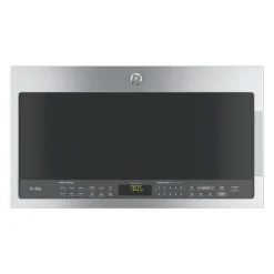GE Profile 2.1 Cu Ft Microwave/Hood, , 400 - PVM2188SJC Stainless Steel Outlet