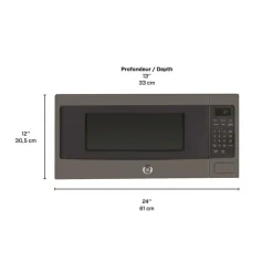 GE Profile 1.1 Cu Ft Microwave  24