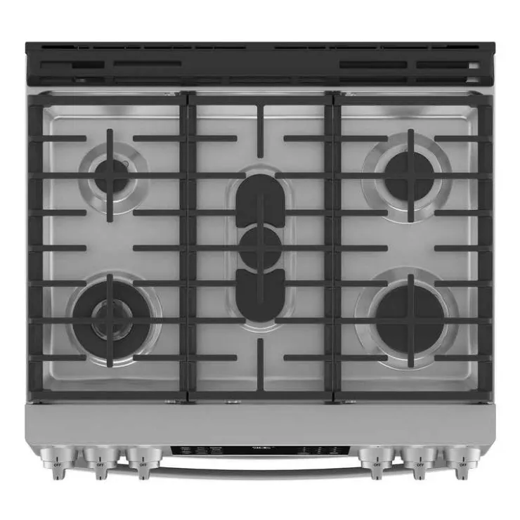 GE Profile Double Oven Range 30" Gaz Gas - PCGS960YPFS Stainless Steel Online