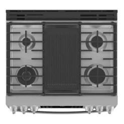 GE Profile Range 30" Dual Energy Gas - PC2S930YPFS Stainless Steel New