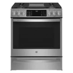GE Profile Range 30" Gaz Gas - PCGS930YPFS Stainless Steel Sale