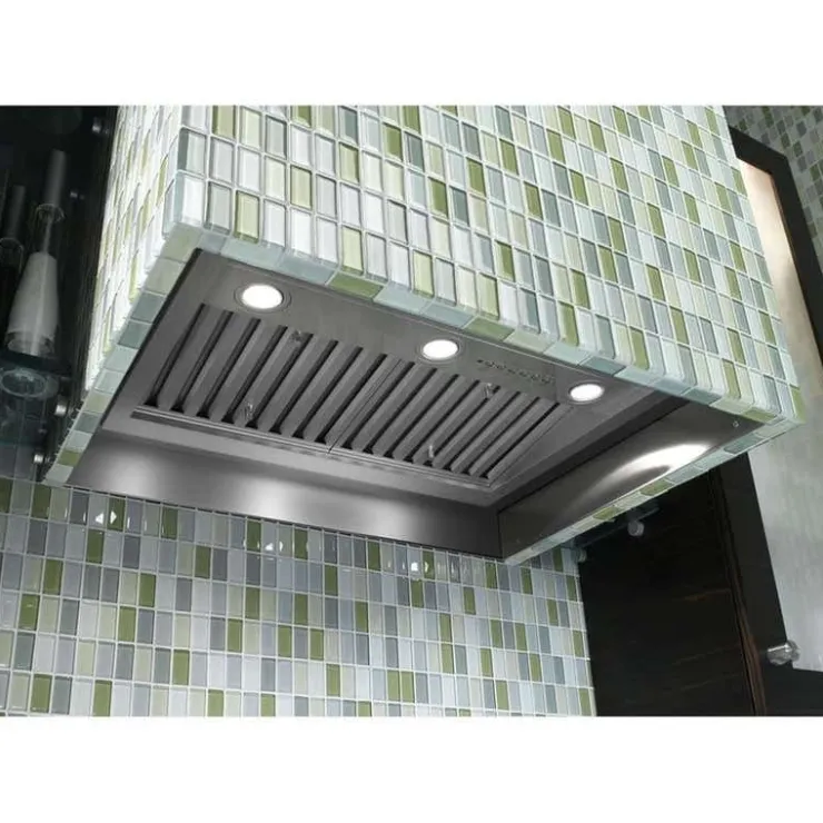 GE Appliances GE Range hood Built-in 28.25" , 610 CFM - UVC9300SLSS Stainless Steel Online