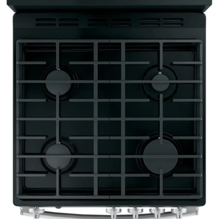 GE Appliances GE Range 24" Gaz Gas - JCGAS640RMSS Stainless Steel Sale