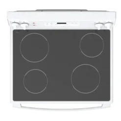 GE Appliances GE Range 30" Electric Glass-Ceramic - JCB630DKWW White Best