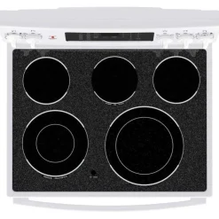 GE Appliances GE Range 30" Electric Glass-Ceramic - JCB840DVWW White Online