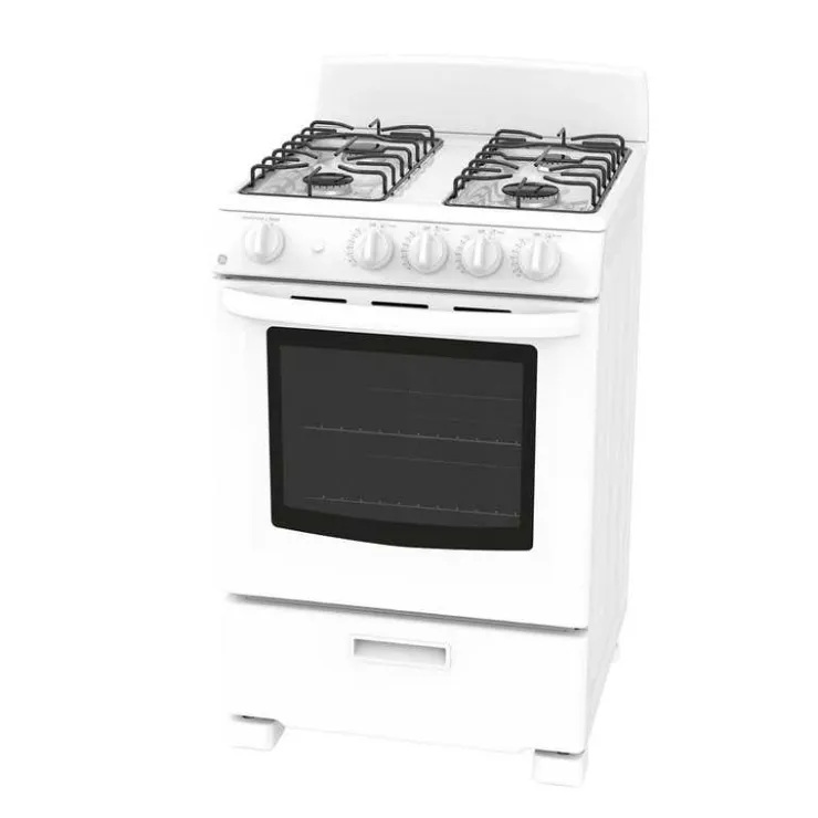 GE Appliances GE Range 24" Gaz Gas - JCGAS300DMWW White Online
