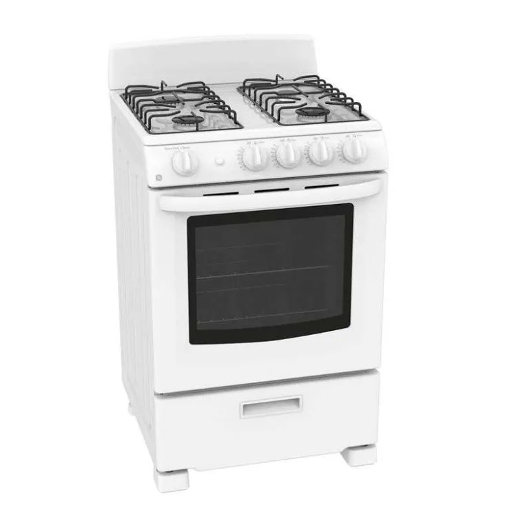 GE Appliances GE Range 24" Gaz Gas - JCGAS300DMWW White Online