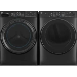 GE Appliances GE Washer & Dryer Kit, , Front-Load - GFW-GFD65 Carbon Graphite New