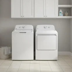 GE Appliances GE Washer & Dryer Kit, , Top-Load - GTW-GTD32 White