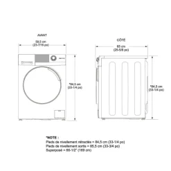 GE Appliances GE Washer Front-Load 28