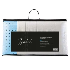 Gel-Infused Memory Foam Pillow Blue Best