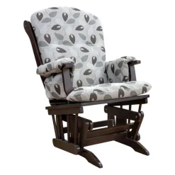 Glider Rocking Chair - Patterned Fabric Hot