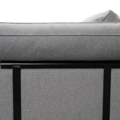Goose Feather Sectional Grey Best