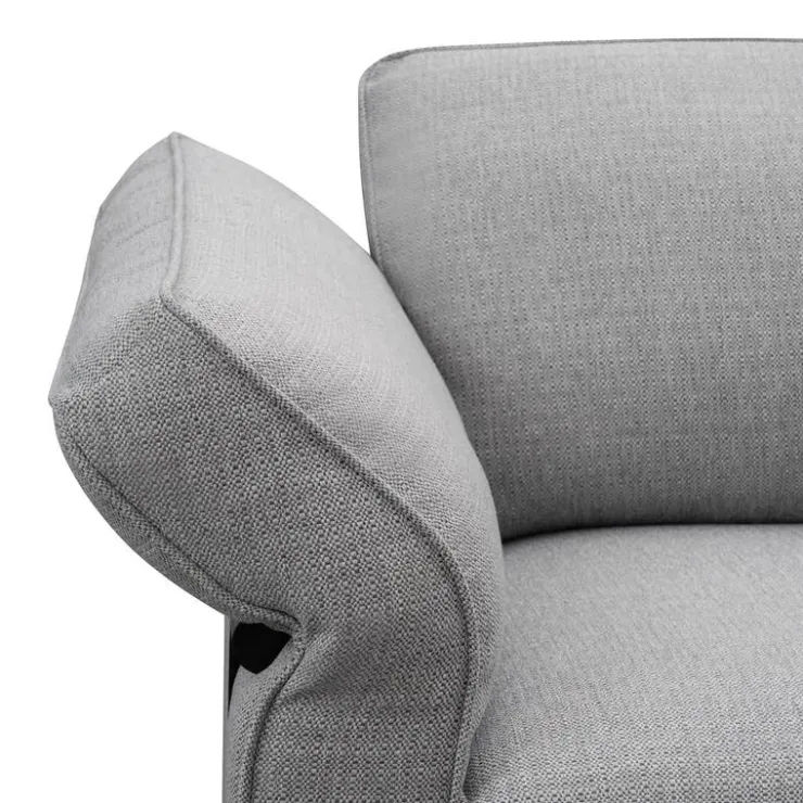 Goose Feather Sectional Grey Best