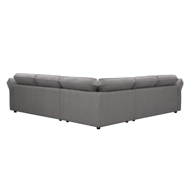 Goose Feather Sectional Grey Best