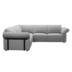 Goose Feather Sectional Grey Best
