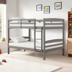 Bunk Bed - 54"/54" Grey Best