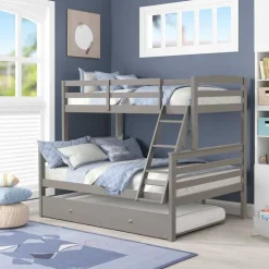 Bunk Bed with Trundle Bed - 39