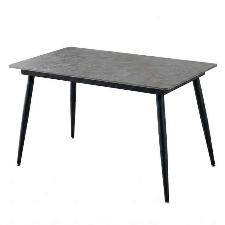 Sintered Stone Dining Set with 2 Chairs - 48" Grey Best