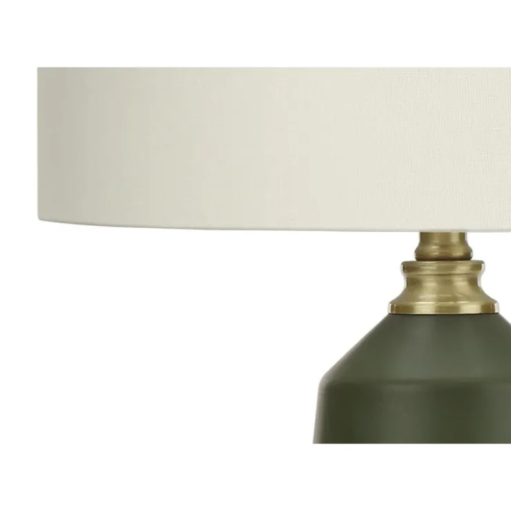 Monarch 26"H Ceramic Table Lamp Green Outlet