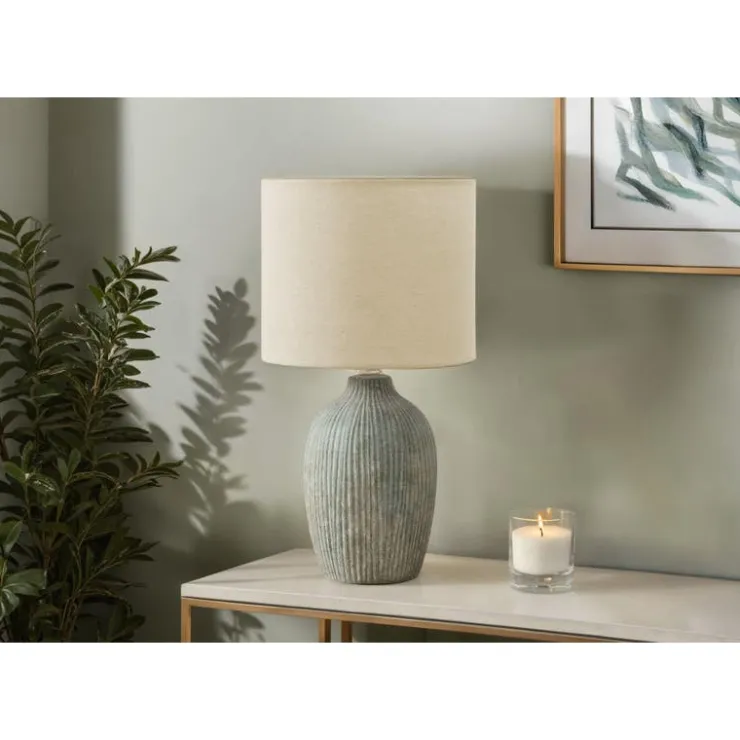 Monarch 18"H Ceramic Table Lamp Green Best