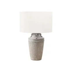 Monarch 28"H Ceramic Table Lamp Grey Clearance