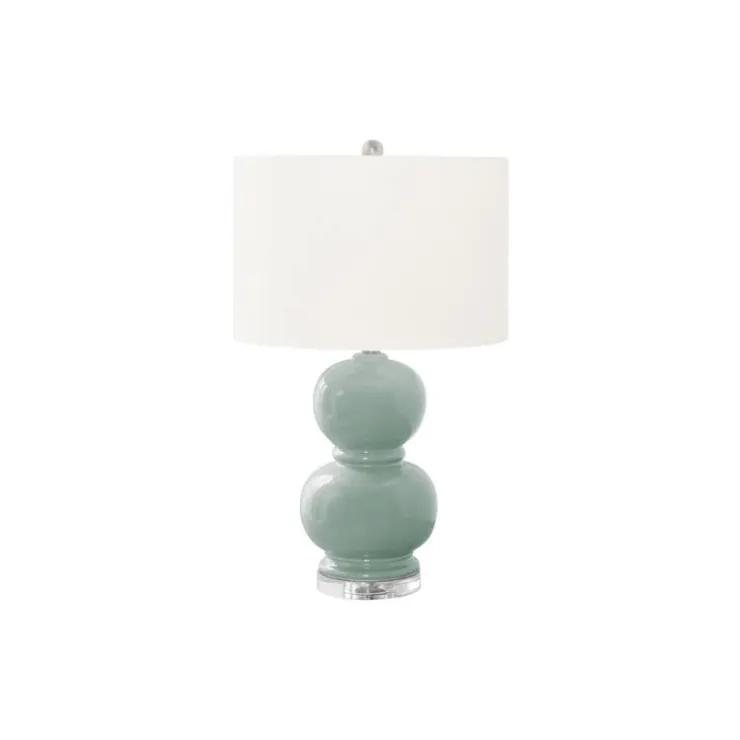 Monarch 25"H Ceramic Table Lamp Blue Hot