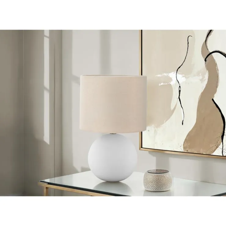 Monarch 16"H Ceramic Table Lamp Cream Best