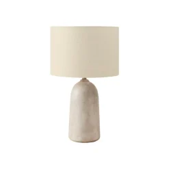 Monarch 27"H Ceramic Table Lamp Beige Hot