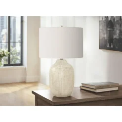 Monarch 26"H Ceramic Table Lamp Cream Online