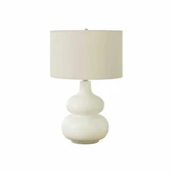Monarch 25"H Ceramic Table Lamp Cream Sale