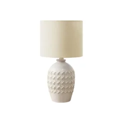 Monarch 19"H Ceramic Table Lamp Ivory Outlet