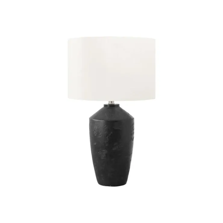 Monarch 25"H Concrete Table Lamp Black Discount
