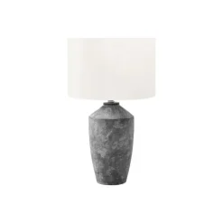 Monarch 25"H Concrete Table Lamp Grey