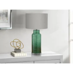 Monarch 28"H Glass Table Lamp Green Hot