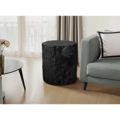 Monarch 25"H Indoor or Outdoor Accent Table - Black Outlet